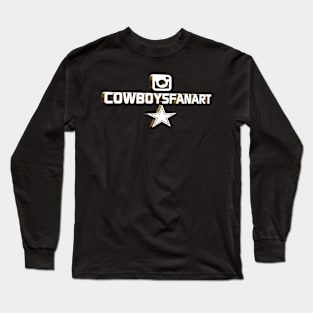 Cowboys Fan Art Long Sleeve T-Shirt